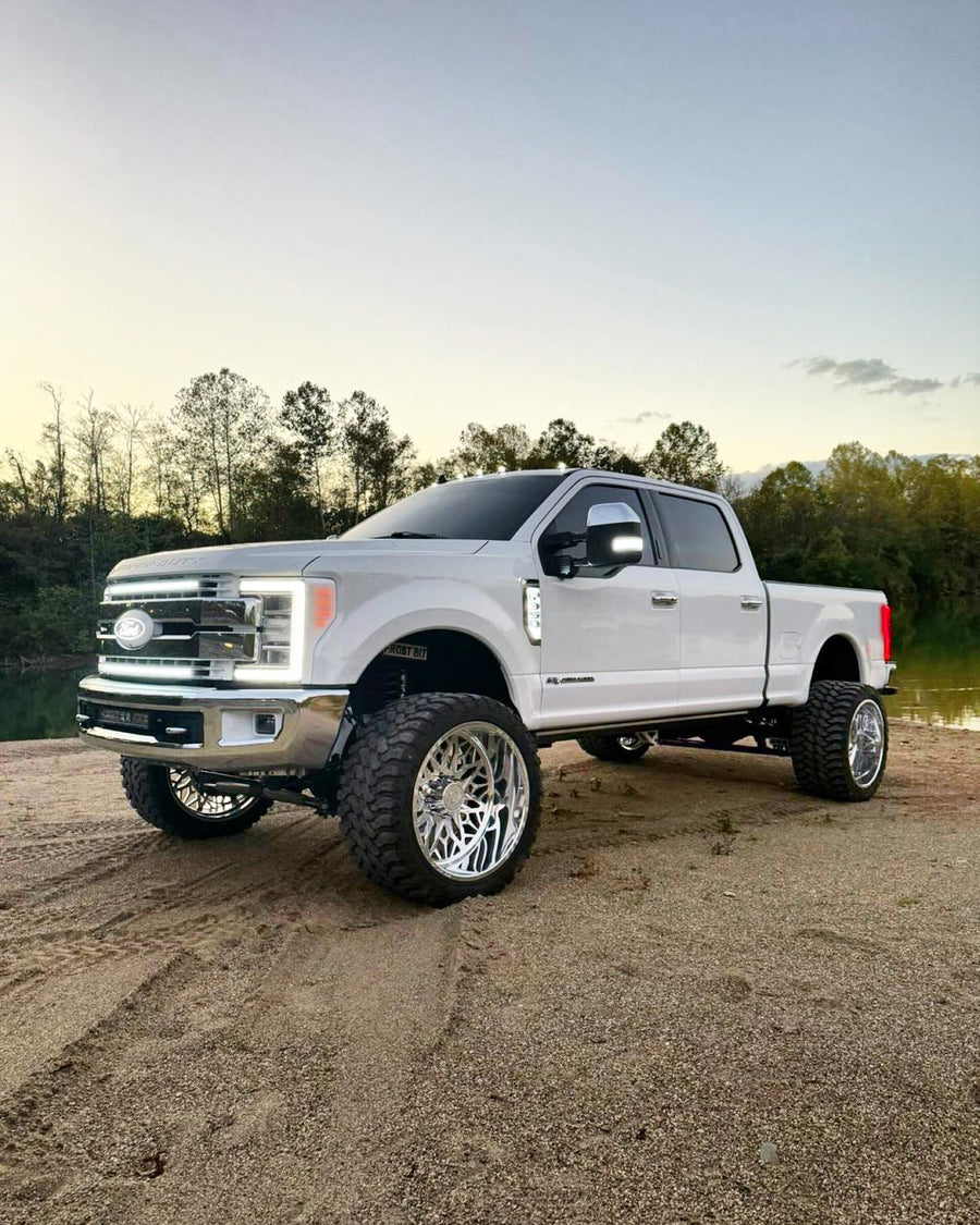CTF10S Execution wheels on a customer truck