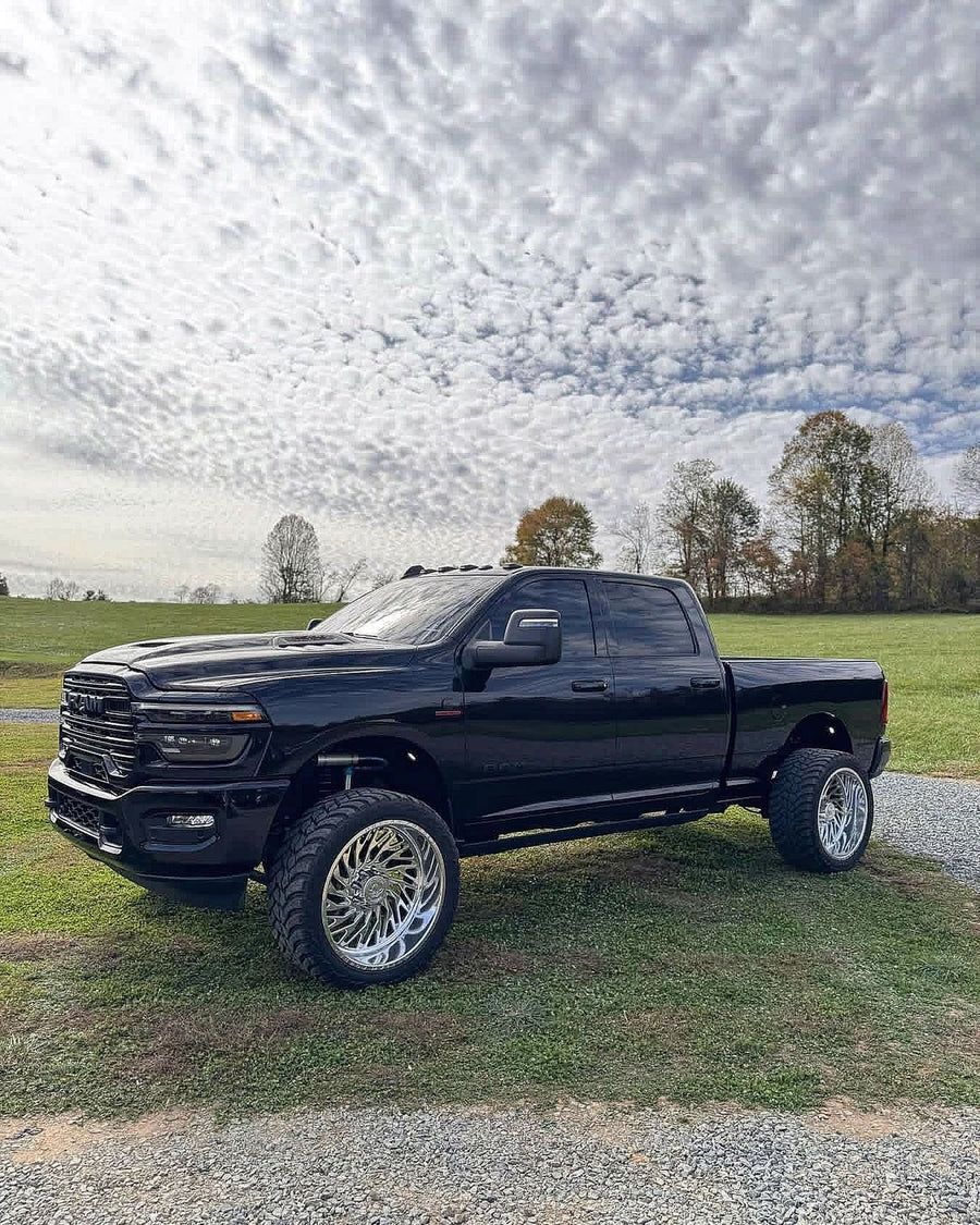 Customer truck on Cutthroat Forged wheels