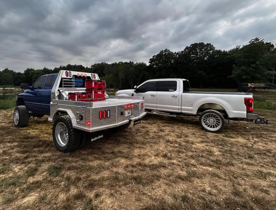 CTF01D Cutthroats wheels on a customer truck