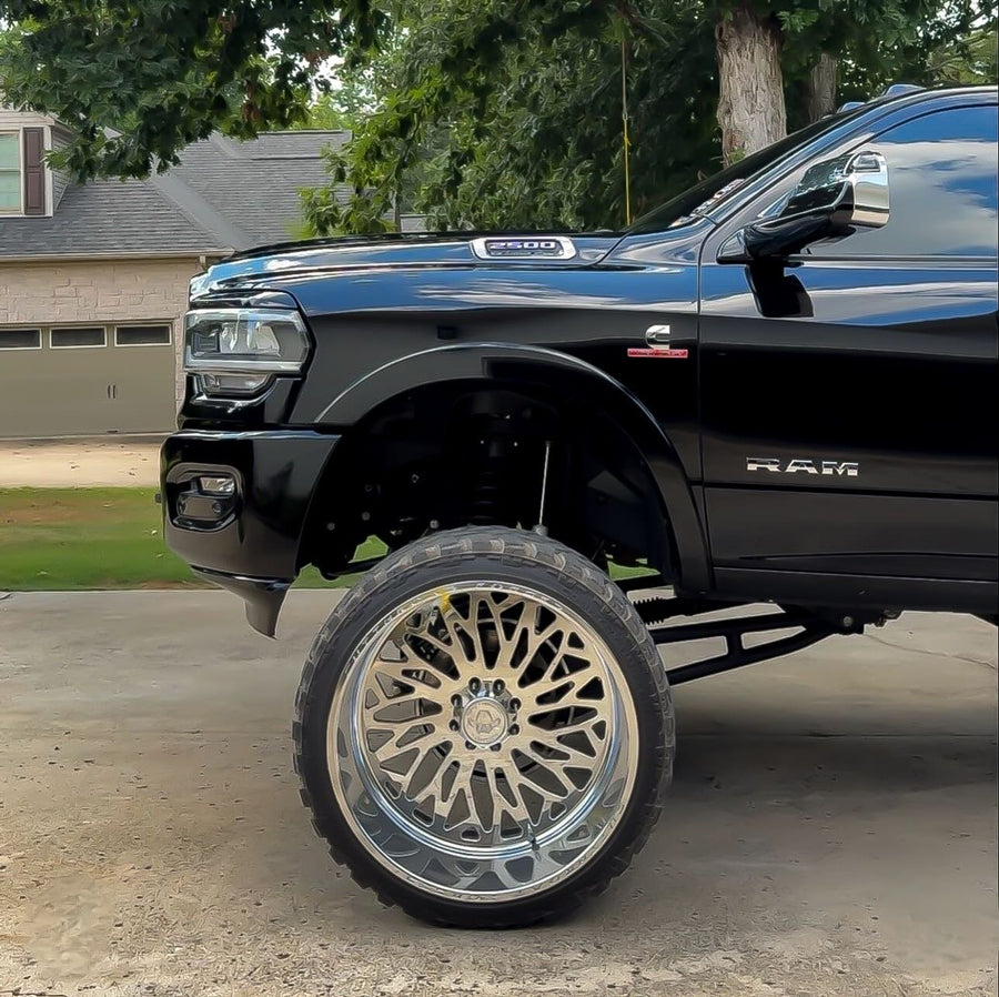 CTF04S Highcard wheels on a customer truck