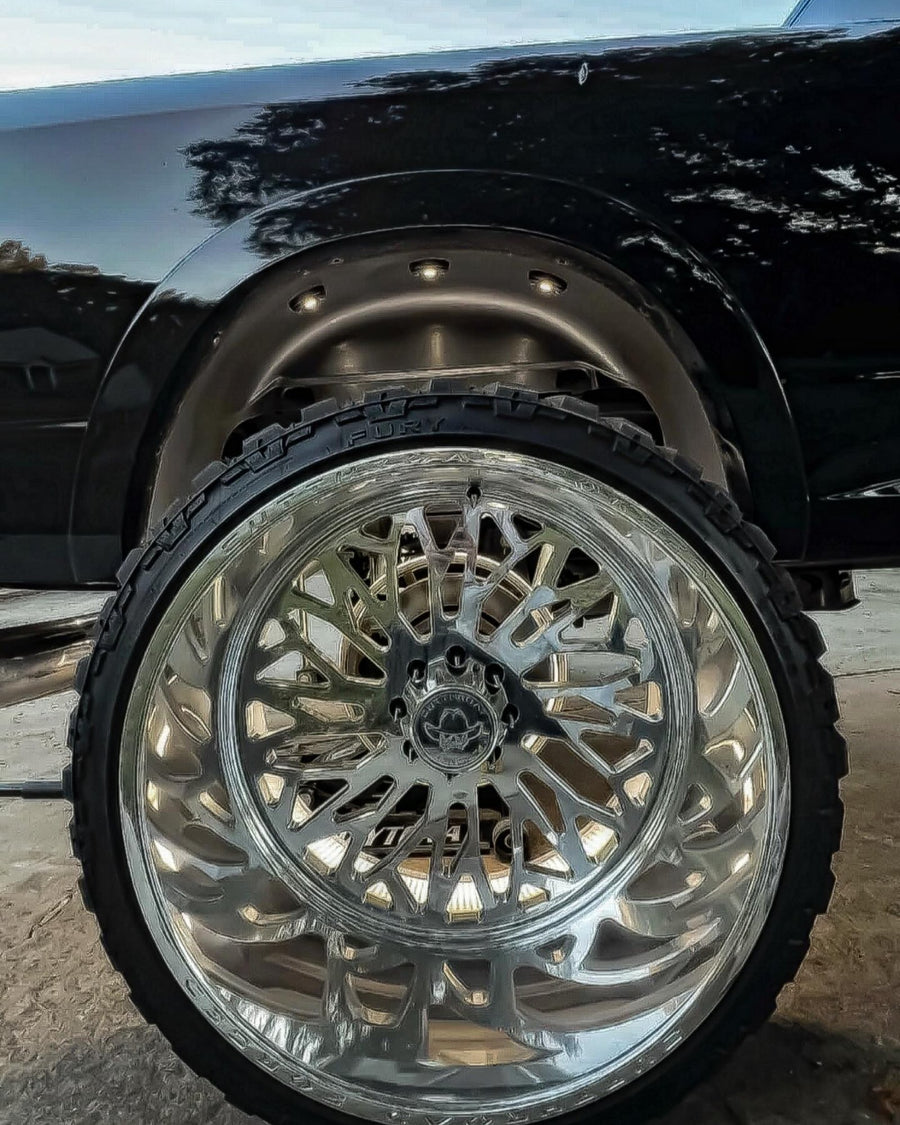 CTF04S Highcard wheels on a customer truck