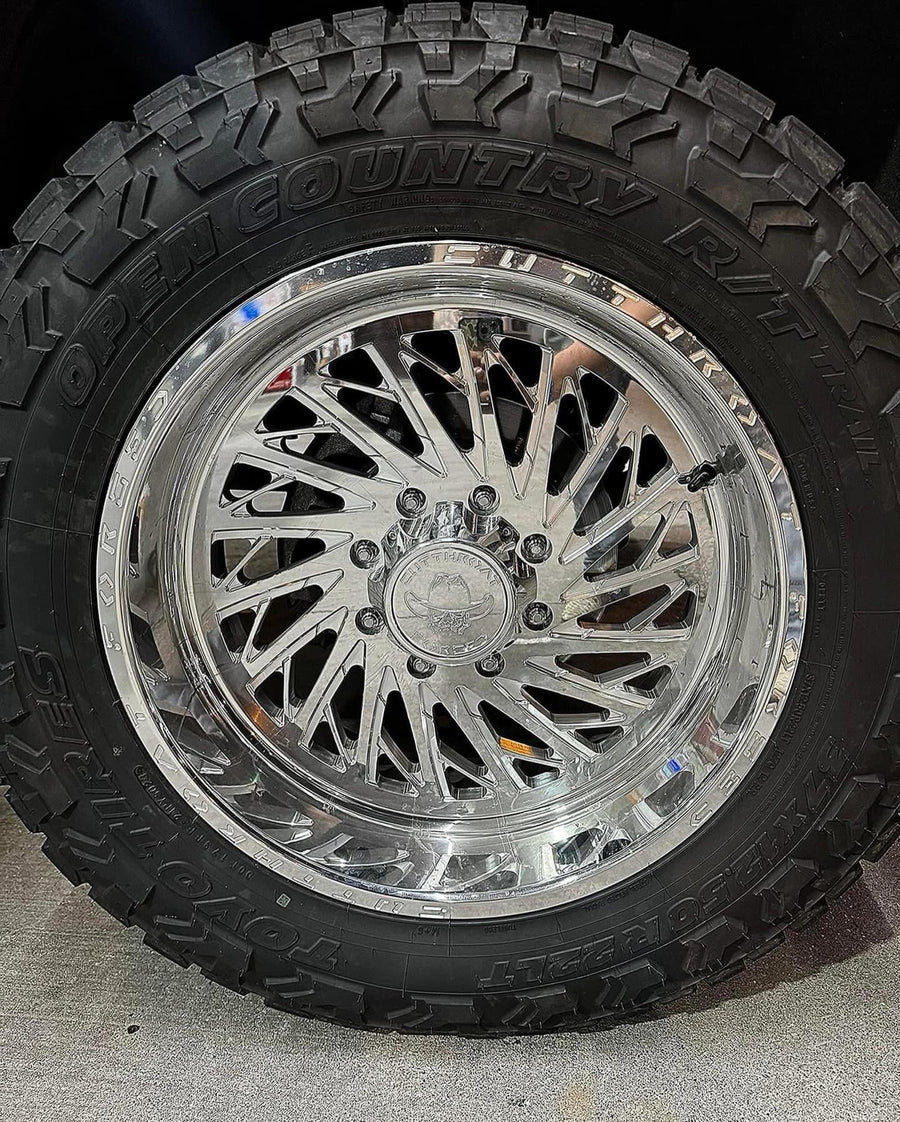 CTF03S Windup wheels on a customer truck